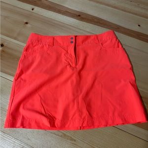 SLAZENGER coral golf skirt